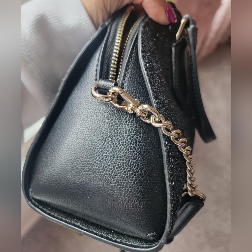 Kate Spade Black Glitter Purse - Picture 6 of 14